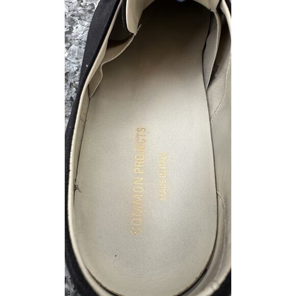 Common Projects Four Hole Black Canvas Sneakers EU 41 main image 14